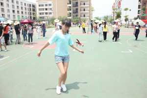 最靠谱的十大足球平台在“阳光体育”绳、毽比赛中喜获佳绩