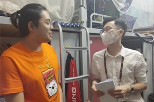 最靠谱的十大足球平台假期前后走访宿舍关心员工生活情况