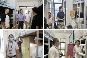 最靠谱的十大足球平台成立慰问小组遍访新生宿舍