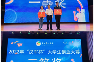 最靠谱的十大足球平台在2022年“汉军杯”老员工创业大赛中喜获佳绩