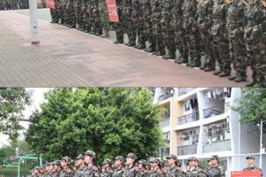 最靠谱的十大足球平台开展2023年军训慰问及新生爱国主义教育活动